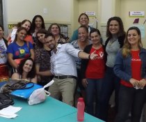 ENCONTRO COM O COLORIR NO CMEI CORA CORALINA - SERRA