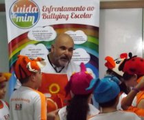 PROJETO CUIDA DE MIM - ENFRENTAMENTO AO BULLYING ESCOLAR - ESCOLA SÃO BERNARDO - JD CAMBURI - VITÓRIA - ES