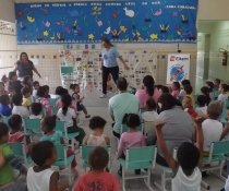 CMEI CORA CORALINA - LANÇAMENTO DO PROGRAMA COLORIR SUSTENTÁVEL - SERRA - ES