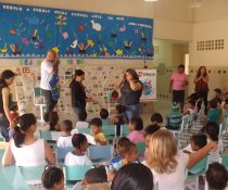 CMEI CORA CORALINA - LANÇAMENTO DO PROGRAMA COLORIR SUSTENTÁVEL - SERRA - ES