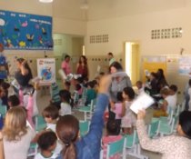 CMEI CORA CORALINA - LANÇAMENTO DO PROGRAMA COLORIR SUSTENTÁVEL - SERRA - ES