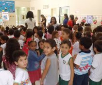 LANÇAMENTO DO PROGRAMA COLORIR SUSTENTÁVEL NO CMEI CORA CORALINA - SERRA - ES - VESPERTINO