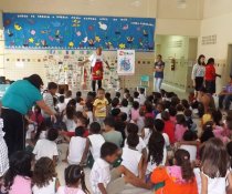 LANÇAMENTO DO PROGRAMA COLORIR SUSTENTÁVEL NO CMEI CORA CORALINA - SERRA - ES - VESPERTINO