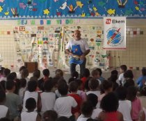 LANÇAMENTO DO PROGRAMA COLORIR SUSTENTÁVEL NO CMEI CORA CORALINA - SERRA - ES - VESPERTINO