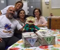 PC3ES = SUSTENTÁVEL - EMEF ANTÔNIO V. REZENDE - CENTRAL CARAPINA - SERRA - ES (PARCEIROS: ASPE E COLORIR)