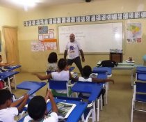 PC3ES = SUSTENTÁVEL - EMEF ANTÔNIO V. REZENDE - CENTRAL CARAPINA - SERRA - ES (PARCEIROS: ASPE E COLORIR)