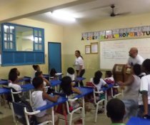 PC3ES = SUSTENTÁVEL - EMEF ANTÔNIO V. REZENDE - CENTRAL CARAPINA - SERRA - ES (PARCEIROS: ASPE E COLORIR)