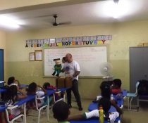 PC3ES = SUSTENTÁVEL - EMEF ANTÔNIO V. REZENDE - CENTRAL CARAPINA - SERRA - ES (PARCEIROS: ASPE E COLORIR)