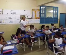 PC3ES = SUSTENTÁVEL - EMEF ANTÔNIO V. REZENDE - CENTRAL CARAPINA - SERRA - ES (PARCEIROS: ASPE E COLORIR)