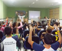 PCS - RODA DE CONVERSA - 4 TURMAS DE 5ª SÉRIES DA EEEFM TEOTÔNIO B. VILELA - CARIACICA - ES