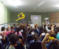 PCS - RODA DE CONVERSA - 4 TURMAS DE 5ª SÉRIES DA EEEFM TEOTÔNIO B. VILELA - CARIACICA - ES