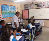 PC3ES = SUSTENTÁVEL - UMEF EDSON TAVARES - ILHA DOS BENTOS - VILA VELHA - ES (PARCEIROS: ASPE E COLORIR)