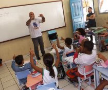 PC3ES = SUSTENTÁVEL - EMEF ANTÔNIO VIEIRA - CENTRAL CARAPINA - SERRA - ES (PARCEIROS: ASPE E COLORIR)