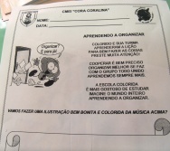 PCS - CMEI CORA CORALINA - 3º ETAPA: APRENDENDO A LIMPAR - MAT. E VESP.