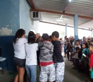 PC3ES - LANÇAMENTO E REUNIÃO DE LÍDERES PC3ES NA EMEF ANTÔNIO V. REZENDE - SERRA. MAT VESP