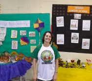 PC3ES - MOSTRA CULTURAL NA EMEF ANTÔNIO V. REZENDE - SERRA. MAT e VESP