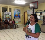 PC3ES - MOSTRA CULTURAL NA EMEF ANTÔNIO V. REZENDE - SERRA. MAT e VESP