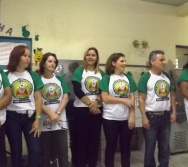 PC3ES - MOSTRA CULTURAL NA EMEF ANTÔNIO V. REZENDE - SERRA. MAT e VESP