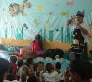 VISITA DO SR, MOISES PANGONI-  representante da Instituição da Noruega ((Norwegian Church Aid)