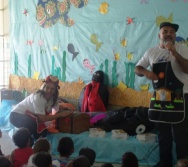 VISITA DO SR, MOISES PANGONI-  representante da Instituição da Noruega ((Norwegian Church Aid)