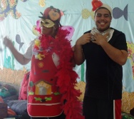 VISITA DO SR, MOISES PANGONI-  representante da Instituição da Noruega ((Norwegian Church Aid)