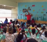 CULMINÂNCIA DO COLORIR SUSTENTÁVEL NO CMEI CORA CORALINA