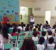 CULMINÂNCIA DO COLORIR SUSTENTÁVEL NO CMEI CORA CORALINA