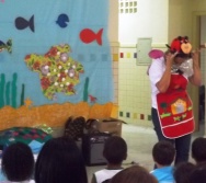 CULMINÂNCIA DO COLORIR SUSTENTÁVEL NO CMEI CORA CORALINA