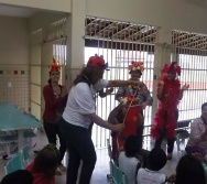 CULMINÂNCIA DO COLORIR SUSTENTÁVEL NO CMEI CORA CORALINA