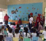 CULMINÂNCIA DO COLORIR SUSTENTÁVEL NO CMEI CORA CORALINA