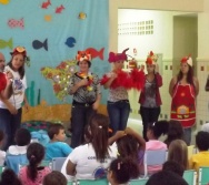 CULMINÂNCIA DO COLORIR SUSTENTÁVEL NO CMEI CORA CORALINA