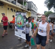 PC3ES  - CULMINÂNCIA DO PROJETO NA ESCOLA PROF ERNESTO NASCIMENTO COM PASSEATA NA RUA