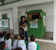 PC3ES  - CULMINÂNCIA DO PROJETO NA ESCOLA PROF ERNESTO NASCIMENTO COM PASSEATA NA RUA