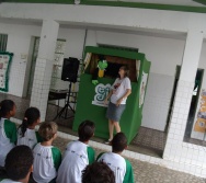 PC3ES  - CULMINÂNCIA DO PROJETO NA ESCOLA PROF ERNESTO NASCIMENTO COM PASSEATA NA RUA