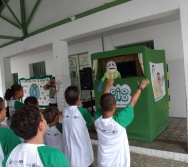 PC3ES  - CULMINÂNCIA DO PROJETO NA ESCOLA PROF ERNESTO NASCIMENTO COM PASSEATA NA RUA