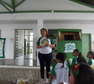 PC3ES  - CULMINÂNCIA DO PROJETO NA ESCOLA PROF ERNESTO NASCIMENTO COM PASSEATA NA RUA