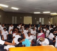 PALESTRA TODOS CONTRA O  BULLYING NO SENAC - 300 ADOLESCENTES CAPACITADOS
