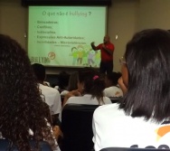 PALESTRA TODOS CONTRA O  BULLYING NO SENAC - 300 ADOLESCENTES CAPACITADOS