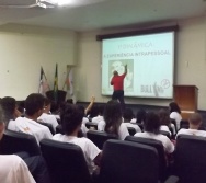 PALESTRA TODOS CONTRA O  BULLYING NO SENAC - 300 ADOLESCENTES CAPACITADOS