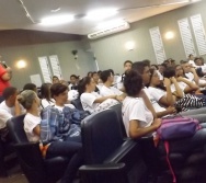 PALESTRA TODOS CONTRA O  BULLYING NO SENAC - 300 ADOLESCENTES CAPACITADOS
