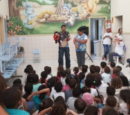  ETAPA COOPERAR do Projeto Colorir hoje no CMEI INTEGRACAO - SERRA - ES.