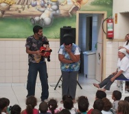  ETAPA COOPERAR do Projeto Colorir hoje no CMEI INTEGRACAO - SERRA - ES.