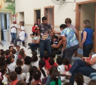  ETAPA COOPERAR do Projeto Colorir hoje no CMEI INTEGRACAO - SERRA - ES.