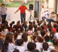  ETAPA COOPERAR do Projeto Colorir hoje no CMEI INTEGRACAO - SERRA - ES.