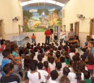  ETAPA COOPERAR do Projeto Colorir hoje no CMEI INTEGRACAO - SERRA - ES.