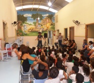  ETAPA COOPERAR do Projeto Colorir hoje no CMEI INTEGRACAO - SERRA - ES.