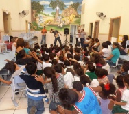  ETAPA COOPERAR do Projeto Colorir hoje no CMEI INTEGRACAO - SERRA - ES.