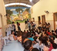  ETAPA COOPERAR do Projeto Colorir hoje no CMEI INTEGRACAO - SERRA - ES.