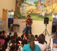  ETAPA COOPERAR do Projeto Colorir hoje no CMEI INTEGRACAO - SERRA - ES.