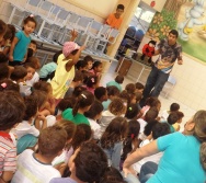  ETAPA COOPERAR do Projeto Colorir hoje no CMEI INTEGRACAO - SERRA - ES.